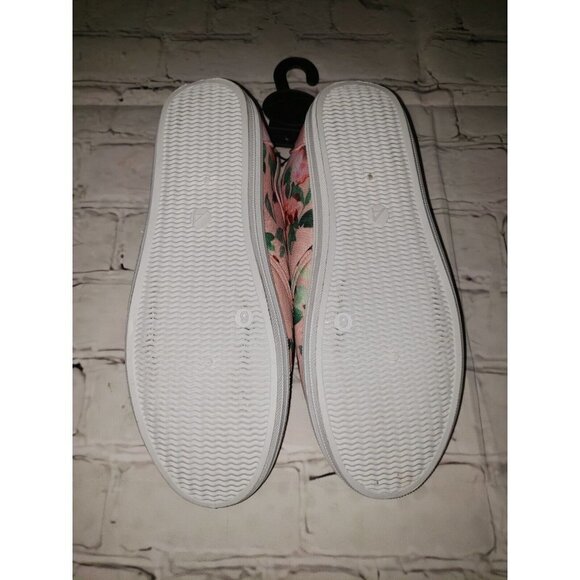 Nwt Ardene Mat+ Yoga Mat Comfort Women's Size 6 Basic Shoes Pink Floral Pattern - Picture 3 of 3